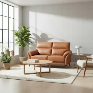 Ivalo 2-istuttava sohva, ruskea