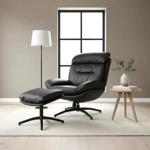 Havana lepotuoli + rahi, musta