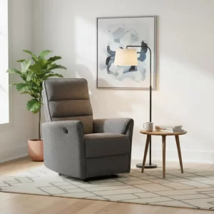 LUMO lepotuoli tumma harmaa