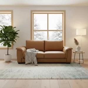 Halla 3-istuttava sohva, ruskea